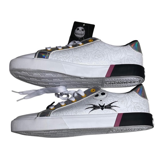 Disney The Nightmare Before Christmas Jack Sally Womens Sneakers Size 9.5 - Picture 5 of 8